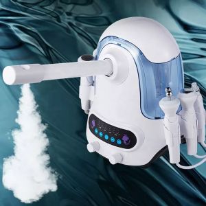 Professional 6 in 1 939 Ozone Hot Cold Facial Steamer Hydro Facial Machine Hydro Dermabrasion Skin Care Beauty Machine Water Oxygen Jet Hydro Diamond Peeling Microdermabrasion