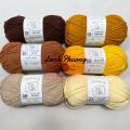 Len Yaoh, Len Yaoh Wool Sợi To 3mm Cuộn 100gr Đan Móc Thu Đông. 