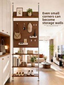 Freestanding Storage Rack Wide Non-Drill Metal Aluminium Profile