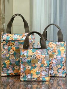 Fashion Womens Handbag Work Work Clothing Hand Bag Waterproof Oxford Cloth Handbag Outdoor Lightweight Cloth Bag Go out