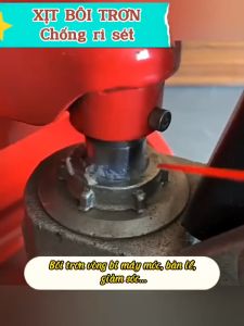 XỊT BÔI TRƠN CHỐNG RỈ SÉT KIM LOẠI LOẠI BỎ TIẾNG KẸT RÍT CHỈ SAU 1 PHÚT BÔI TRƠN MÁY MÓC BẢN LỀ ĐỘNG CƠ CHAI 150ML