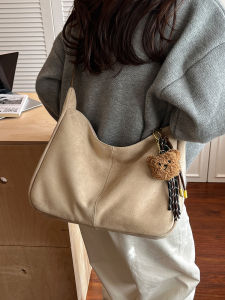 TANGKOU | Vintage Suede Female Bag Crossbody Tote Multi-purpose Commute