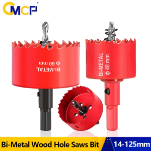 CMCP 1pc M42 Bi-Metal Hole Saw 16-125mm HSS Drilling Hole Saw Drill Bit for Metal Iron Aluminum Stainless Wood Cutter Tools