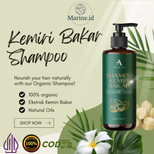 [ TERMURAH ] AGACIA SHAMPOO KEMIRI BAKAR - Shampoo Kemiri Hitam / Penumbuh Rambut Cepat / Penghilang Uban / Herbal Alami / Penyubur Rambut / Rambut Anti Rontok / Penghitam Uban / Organik / Anti Ketombe / Bayi / Penghitam Rambut / Penyubur Rambut