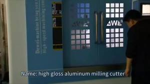 Carbide End Mill Aluminium Milling Cutter For Aluminum CNC Cutting Tools Specular Highlight Of Aluminum Cutting