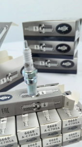 AG8K Motorcycle Spark Plug Perfect Replaces C7HSA D8EA CPR6EA-9 D6HA High Performance High Quality Durable Compatibility Beyond with NGK 10 PCS Per Box