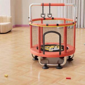 ZSVIP | Children Indoor Bouncy Bed With Safety Net and Slide