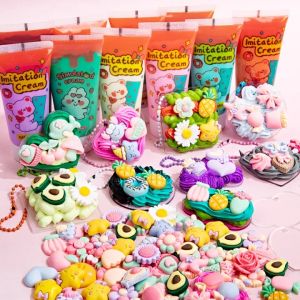 Goka ถุงซานตาวัสดุ ชุด Goo ชุดจาน Goo แผ่นการ์ด Goo และ Goo แพคเกจสติกเกอร์การ์ดอุปกรณ์ 5 ชุด