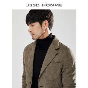 Spring Autumn Business Casual Corduroy Mens Suit