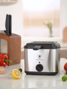 Electric Deep Fryer boiler Fryer Stainless 2.5L  Air Fryer Smart Controls Fast-Heating French Fries Chicken Wings Fried Chicken Electric Fryer Fryer