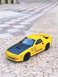 Tỉ Lệ 1:32 RX7 MX-5 Xe Đúc Đồ Chơi Hợp Kim Thu Nhỏ Xe Thể Thao Có Chức Năng Kéo Lại Cửa Mở Có Thể Thu Thập Được Dành Cho Bé Trai