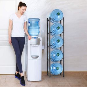 KEVE 3/4/5 Layer Mineral Water Dispenser Rack Stand Water Container Gallon Jug Organizer Rack Stand