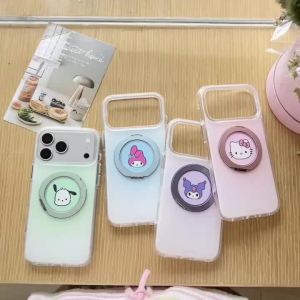 Sanrio | Ốp Điện Thoại Hoạt Hình Hello Kitty My Melody Dễ Thương Dành Cho iPhone 17 Pro Max 16 Pro Max 15 Pro Max Tương Thích Với Các Mẫu iPhone 17 16 15