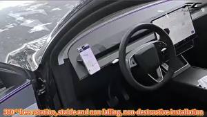 Giá Đỡ Điện Thoại Ô Tô Tesla Model Y Model 3 Highland Từ Tính Mạnh Chống Rung Lắp Đặt Khe Gió Đa Năng Cho Juniper 2025