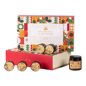 Christmas Gift Box Song Dynasty Aromatherapy Candle Gift for Birthday Wedding New Couple Bedroom Decorative Vintage Style