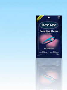Dentek | Extra Thin Wax Coated Floss Picks 150 Pieces