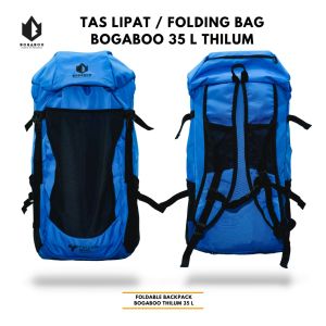 FOLDABLE BACKPACK BOGABOO 35 LITER THILUM - TAS GUNUNG LIPET 35 WATERPROOF - TAS SUMMIT - TAS CARRIER LIPAT