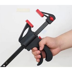 Speed Squeeze Ratcheting Clamp Klip Penjepit Kayu 12 Inch - T2106 - Black
