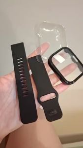 MAFAM【🔥เคส+สาย🔥】สำหรับ Redmi Watch 5 Active Strap / Redmi Watch 5 Lite สายซิลิโคนสำหรับ Xiaomi Redmi Watch 5 Active Strap พร้อมร่องป้องกัน