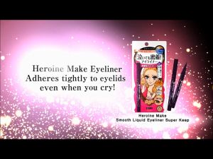 Kiss Me Heroine Make Smooth Liquid Eyeliner Brown and black & dark brown 0.4ml