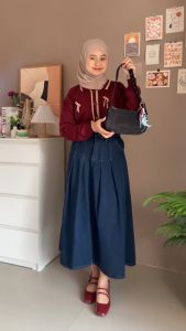 KEIKO CARDIGAN KNIT / REBECCA CARDIGAN PITA CONQUETTE RAJUT WANITA / RAHELIA BAJU POLO ATASAN