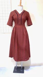 Đầm Trung Niên Thiết Kế Màu Sắc Trẻ Trung Tươi Sáng Họa Tiết Sang Trọng Đi Làm Đi Tiệc Cho Mẹ U50 U60 tm1047