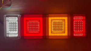 Stop Lamp 24 Volt Truk Model PMK Panjang 46cm / Lampu Rem LED Truck Variasi 12V-24V Model PMK Universal 46 cm