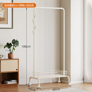 Nordic Style Mobile Metal Double Layer Dirty Clothes Basket Rack Large Capacity with Wheels Home Storage Basket Utility Cart