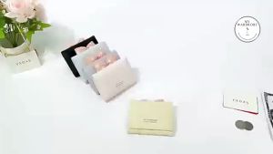 Bow Series Short Purse Woman PU Leather | Dompet Pendek Wanita/Perempuan Kulit PU Series Bow| 蝴蝶结系列女性短款PU皮革钱包