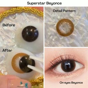 [KOREAN] BUY 1 GET 3 Superstar Beyonce Softlens Warna Premium