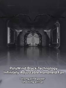 Portable Handheld Fan 100 Speeds Adjustable Turbo 10000MAH Battery Fans LED Display Rechargeable Ice Cooling Personal Fan