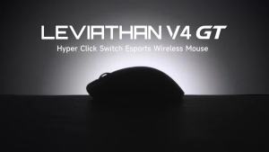VGN | RAWM Leviathan V4 GT Hyper Click Gaming Mouse Adjustable Trigger Optical-Magnetic Switches Lightweight Dual 8K Wireless Mouse