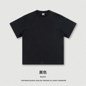 Retro Washed Heavy Duty Short Sleeve American Street Style T-Shirt for Men Loose Fit Cotton Youth Fashion Summer New Arrival