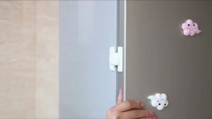 Baby Safety Lock Safety Refrigerator lock Child Anti-clamping Cabinet Door Lock Door Stopper Freezer Lock