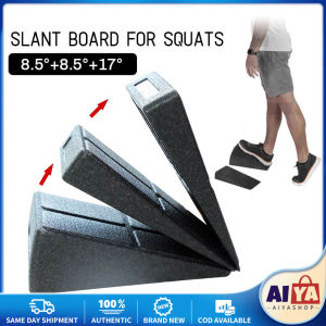 ★Same Day Shipping★ 3pcs/set Yoga Squat Wedge Block Adjustable Non-Slip Squat Ramp Deadlift Wedge Calf Stretcher Slant Board Strength for Squat Deadlift CYB-Slant-Board