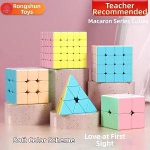 MOYU | Macaron Colored Beginner Competition 3x3 Speed Cube Puzzle Toy