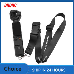 BRDRC | BRDRC Camera Neck Strap for DJI Pocket 3/Insta360 One X/X2/X3 Adjustable Lanyard Camera Rope Accessories With  1/4 inch screw