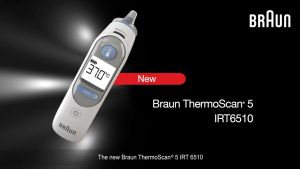Braun Thermoscan 5 IRT6510 Infrared Ear Thermometer