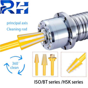 Spindle Cleaning Rod CNC Machining Center Tool Handle Spindle Cleaning Wool Brush BT30/40/50HSK25/32/40/50/63IOS 20/25