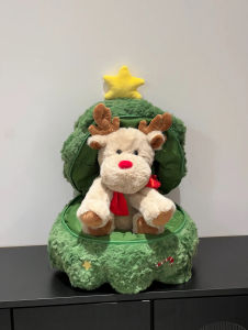 Đồ Chơi Cừu Giáng Sinh Đồ Chơi Lông Vũ Cho Bé Gái Quà Tặng Đêm Bình an Quà Tặng Lễ Hội Đồ Chơi Lông Vũ Đồ Chơi PP Cotton Đồ Chơi Trẻ Em