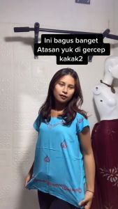 Atasan Wanita Stik Pelangi Baju Bali