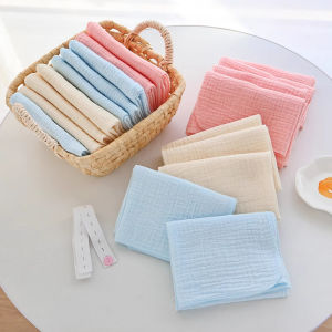 8/10PCS Baby Gauze Diapers 42x45cm 100% Cotton For Newborn Baby Nappy Changing Washable Reusable Double Layer Soft Baby Towels