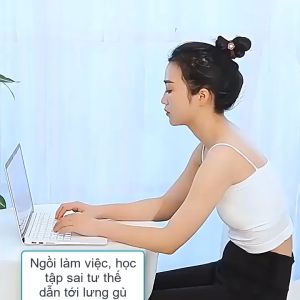 Đai lưng chống gù thế hệ mới cải thiện cột sống dùng được cho cả người lớn và trẻ em