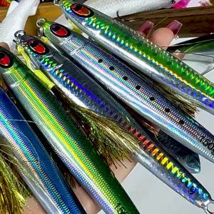 Mồi Câu Jigging Tầm Xa Billings 30g-60g Chìm Nhanh Câu Cá Biển Sâu Trên Thuyền Dành Cho Cá Lớn Cá Đuối Vàng