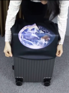 18-32 นิ้ว ผ้าคลุมกระเป๋าเดินทางแบบหนา กันฝุ่น กันรอยขีดข่วน ทนทานต่อการสึกหรอ ผ้าคลุมกระเป๋าเดินทางแบบหนา กันฝุ่น