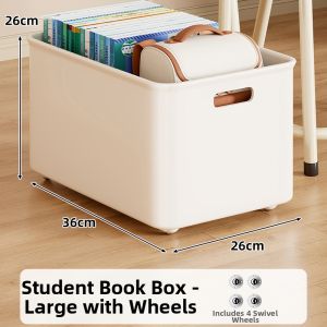 Moveable Book Storage Box for Students