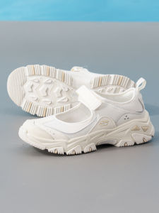 Skechers | Breathable Outdoor Mary Jane Flat Sandals With Velcro Thick Sole
