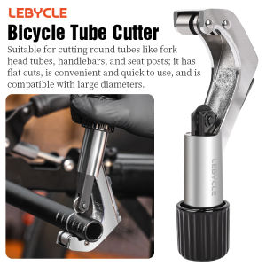 LEBYCLE Bicycle Steerer Tube Cutter MTB Road Bike Fork Handlebar Seat Post Reusable Cutting Tool Spare Cut Ring Blade