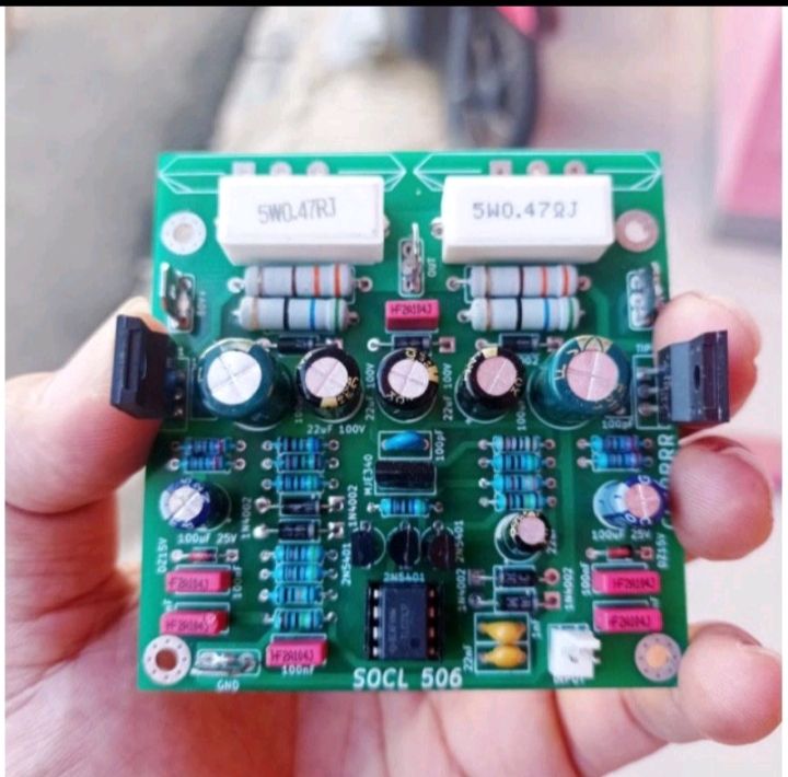 SOCL 506 DOBEL LAYER KOMPONEN BAGUS BERKUALITAS driver power amplifier