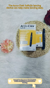 Accu-Chek Softclix Set (Pen + Lancets 25s) lancing device Softclix Kit Accuchek Accu-check Soft Clix Pen Kit